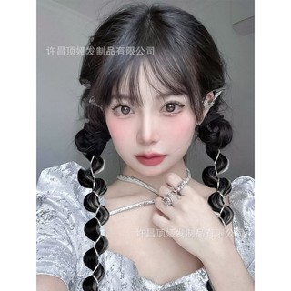 ❤️ [1 cặp] Tóc Giả Tết Bính Ziczac ❤️