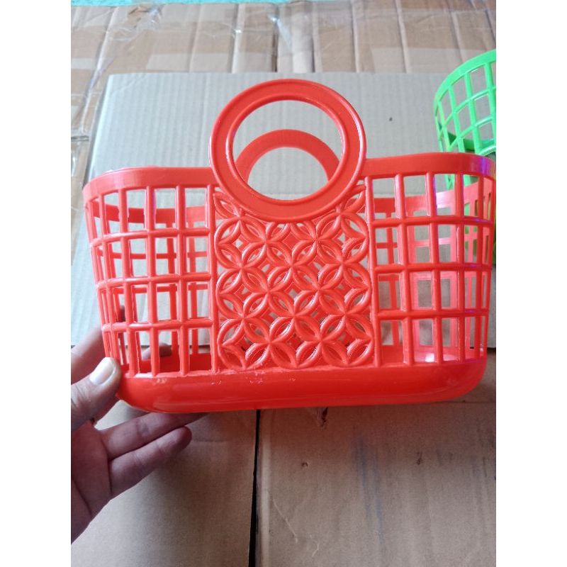 1 cái giỏ hình vuông - Đồ chơi nấu ăn cân kí dành cho bé iu