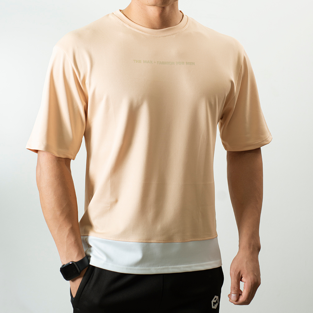 Áo Cộc tay oversize cao cấp vải lacote