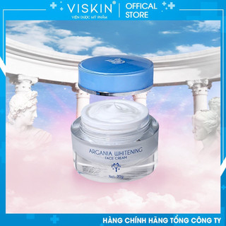 VISKIN ARGANIA WHITENING FACE CREAM - KEM DƯỠNG TRẮNG TINH CHẤT ARGAN - pH 5.8