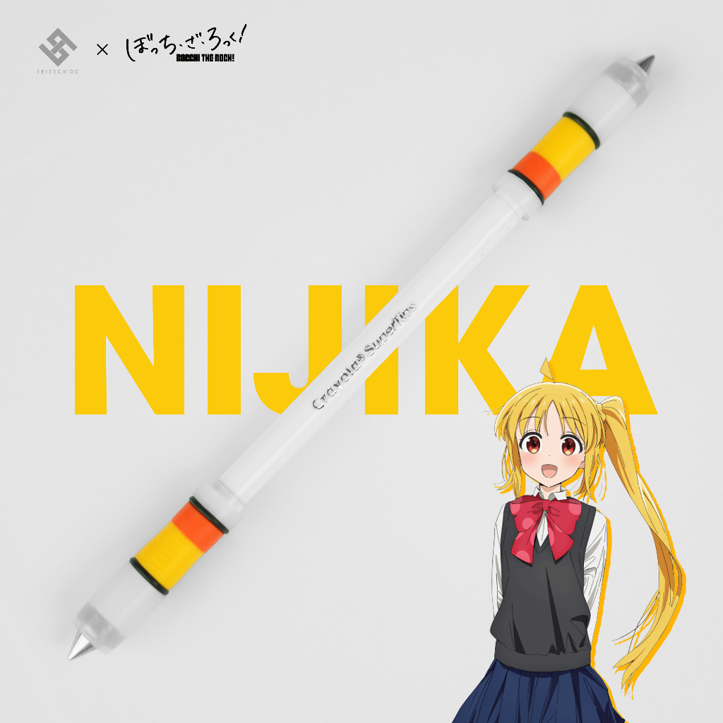 Bút quay NIJIKA MOD - Double Cap MOD - "Premium Product" - BOCCHI THE ROCK Collection