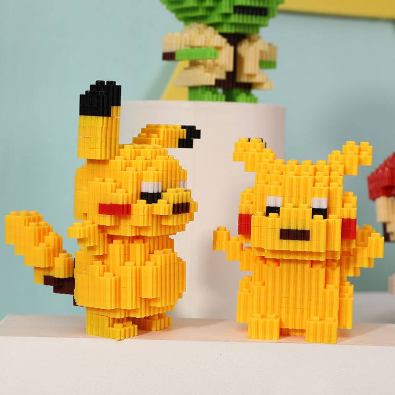 Đồ chơi lắp ráp mô hình Mini 40+ Mẫu HAICAIPIN Bộ Lắp Ráp Size Mini Hoạt Hình Dễ Thương