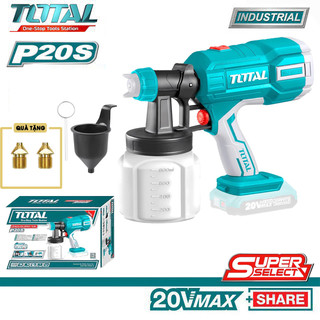 MÁY PHUN SƠN DÙNG PIN TOTAL 20V TSGLI2001 TSGLI2003)