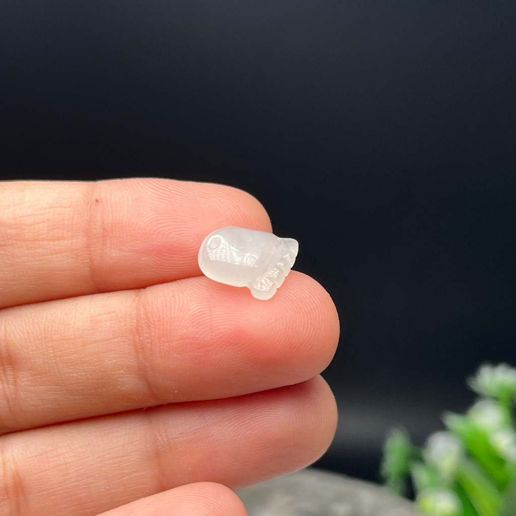 Charm Ngọc Cẩm Thach Hình Chân Phật