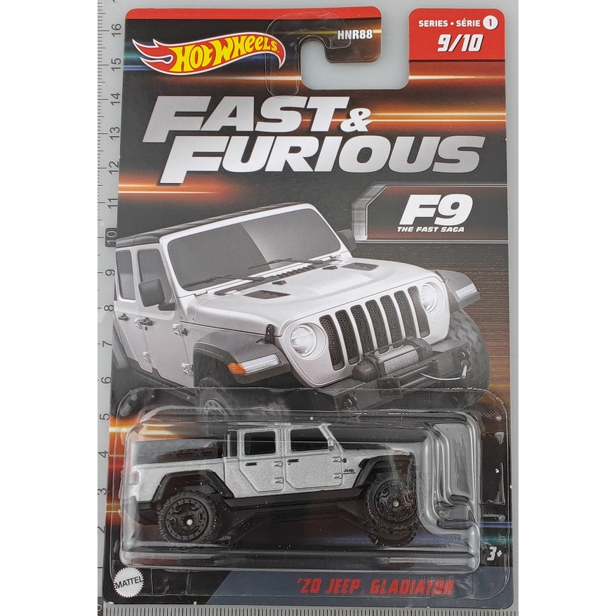Xe mô hình Hot Wheels Fast & Furious '20 Jeep Gladiator