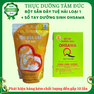 Bột sắn dây đặc biệt có sổ tay dưỡng sinh ô thầy tuệ hải gói 500g