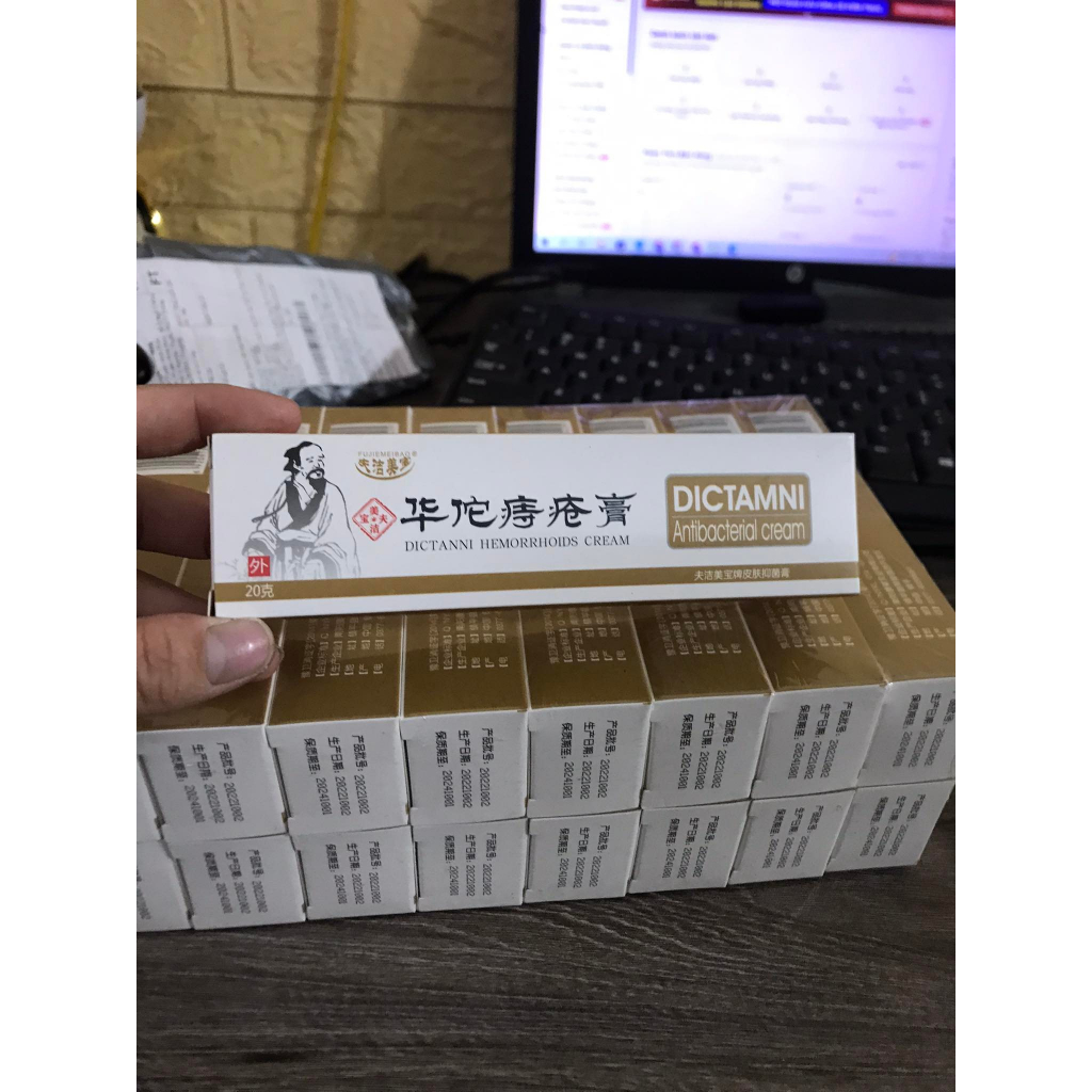 Kem Bôi Trĩ Nứt Kẽ Hậu Môn Thảo Dược Dictamni Tuýp 20gr.hảiduy53586