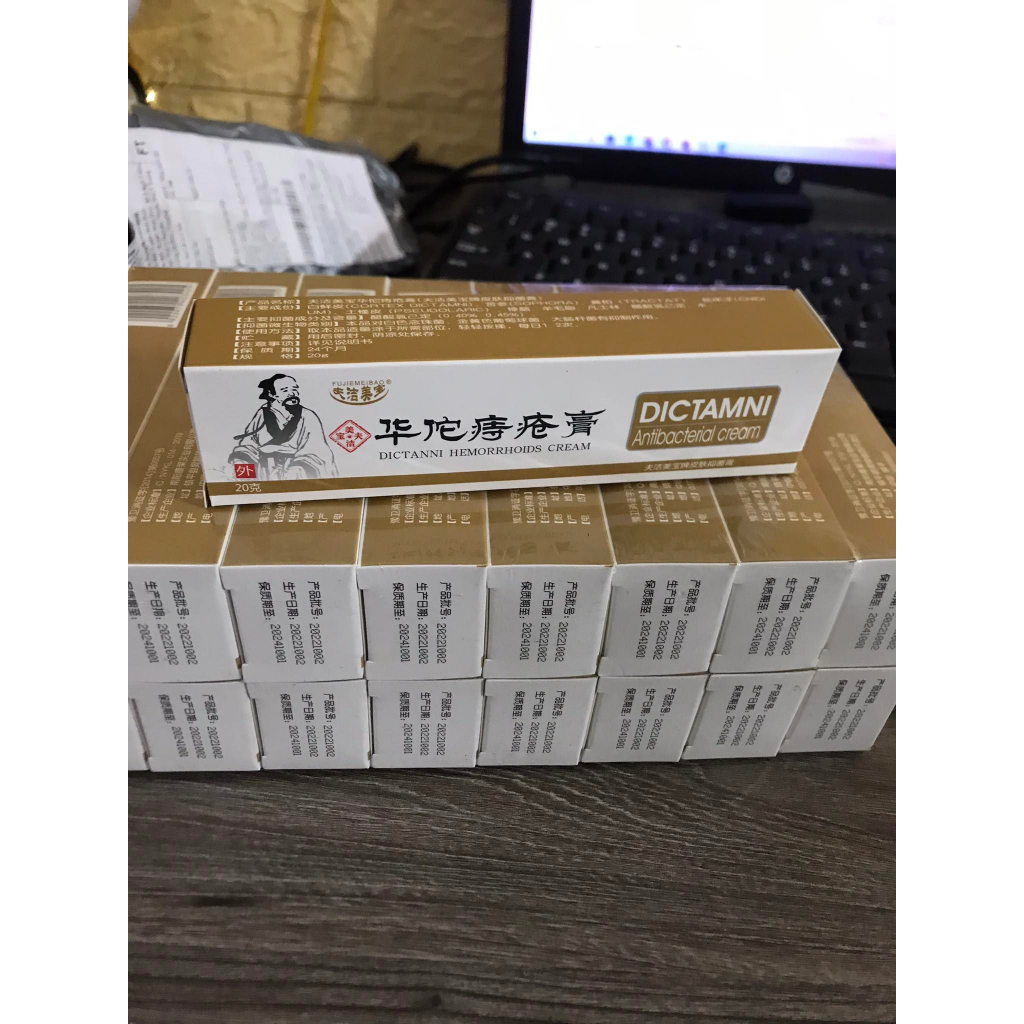 Kem Bôi Trĩ Nứt Kẽ Hậu Môn Thảo Dược Dictamni Tuýp 20gr.hảiduy53586
