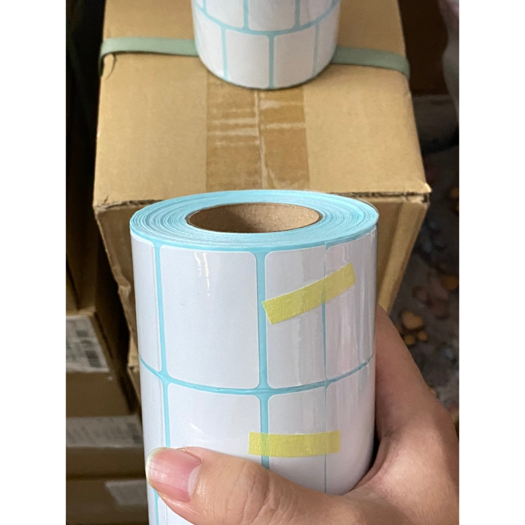 Giấy In tem nhiệt Mã Vạch  30x20,30x40,70x50,50x30mm