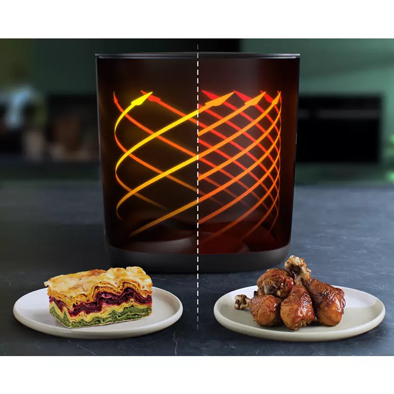 Nồi chiên không dầu size XXL Philips HD9880 /90 8.3Lít - Hàng chính hãng - Bảo hành 24 tháng