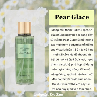 Xịt thơm toàn thân - pear glace