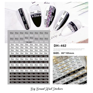 Stick dán móng thương hiệu dior miếng dán thương hiệu dây dior mã 462