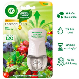 Bộ Tinh Dầu Cắm Điện Airwick Oil Diffuser 19ml