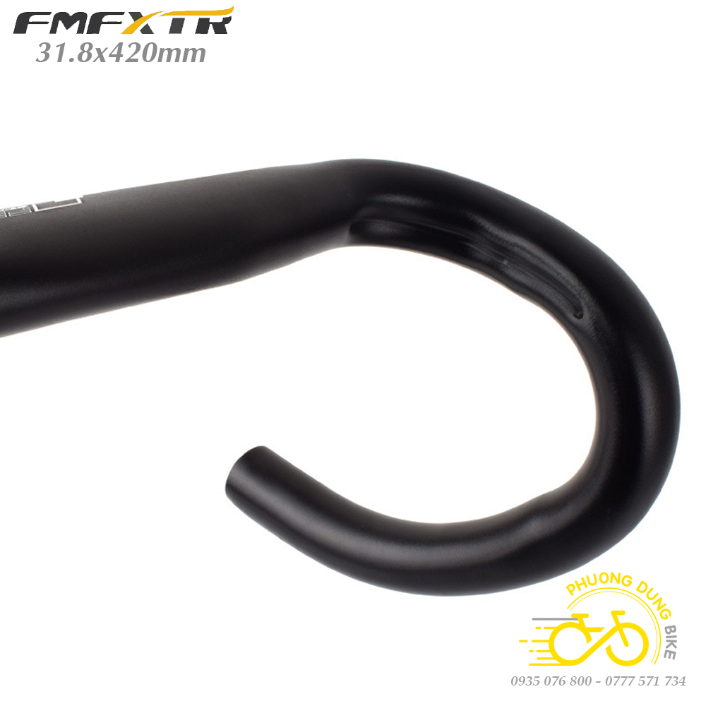 Ghi đông nhôm xe đạp road FMF XTR 420x31.8mm