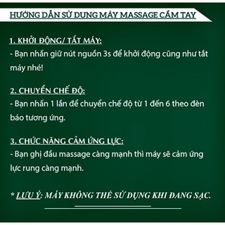 Máy Massage Cầm Tay Mini BALIHU