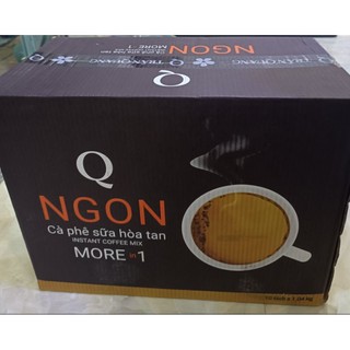 Thùng cafe Ngon More in 1 Trần Quang ( 10 bịch x 1.04kg)