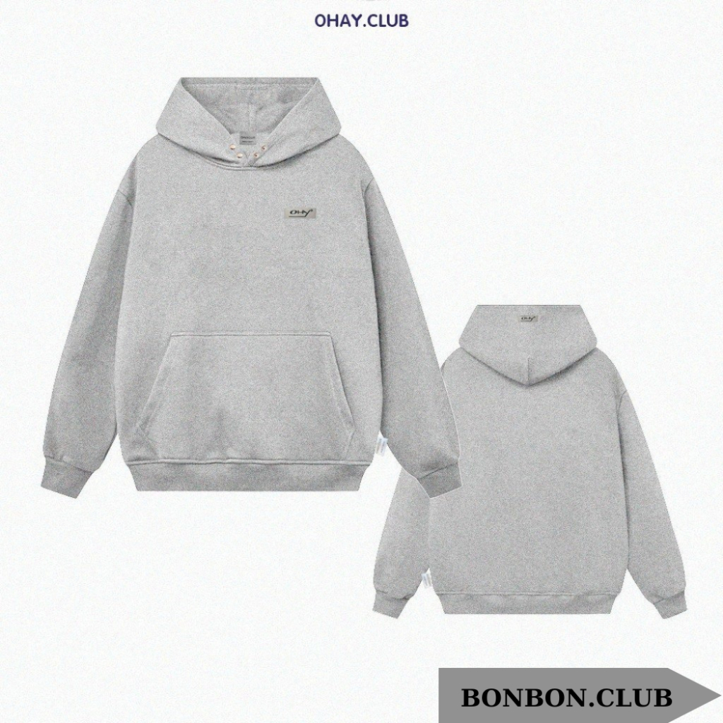Áo Hoodie Form Rộng Nam Nữ Localbrand Unisex Chất Nỉ Ngoại Siêu Dày Dặn Cúc Bấm Tem Kang Phong Cách Hàn Quốc BONBON.CLUB | BigBuy360 - bigbuy360.vn