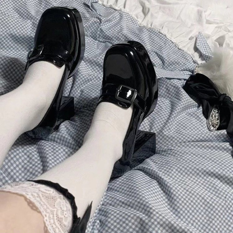 Giày búp bê lolita cao 9cm