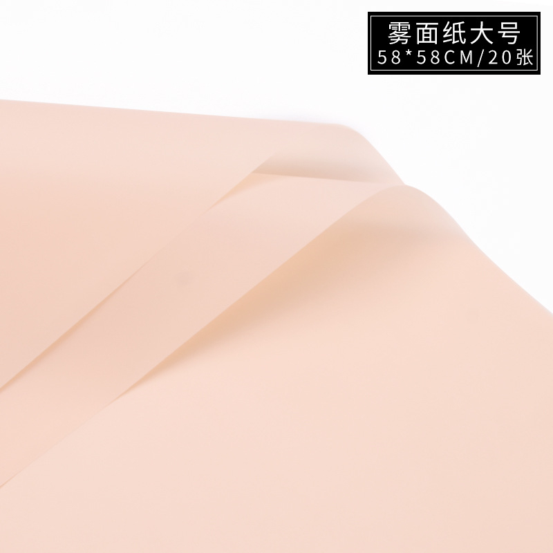 Giấy gói hoa trơn mờ không thấm nước