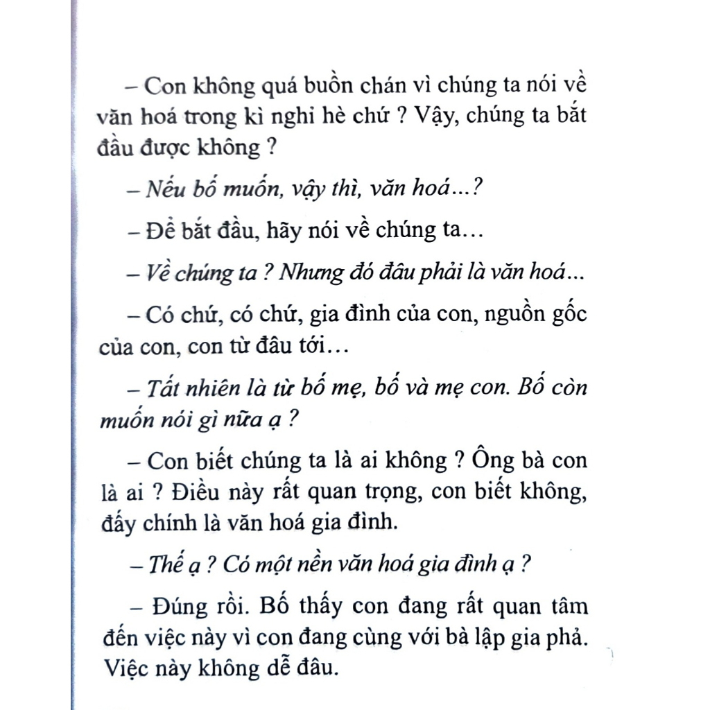 Sách - Văn hóa giải thích cho con - Jerome Clement