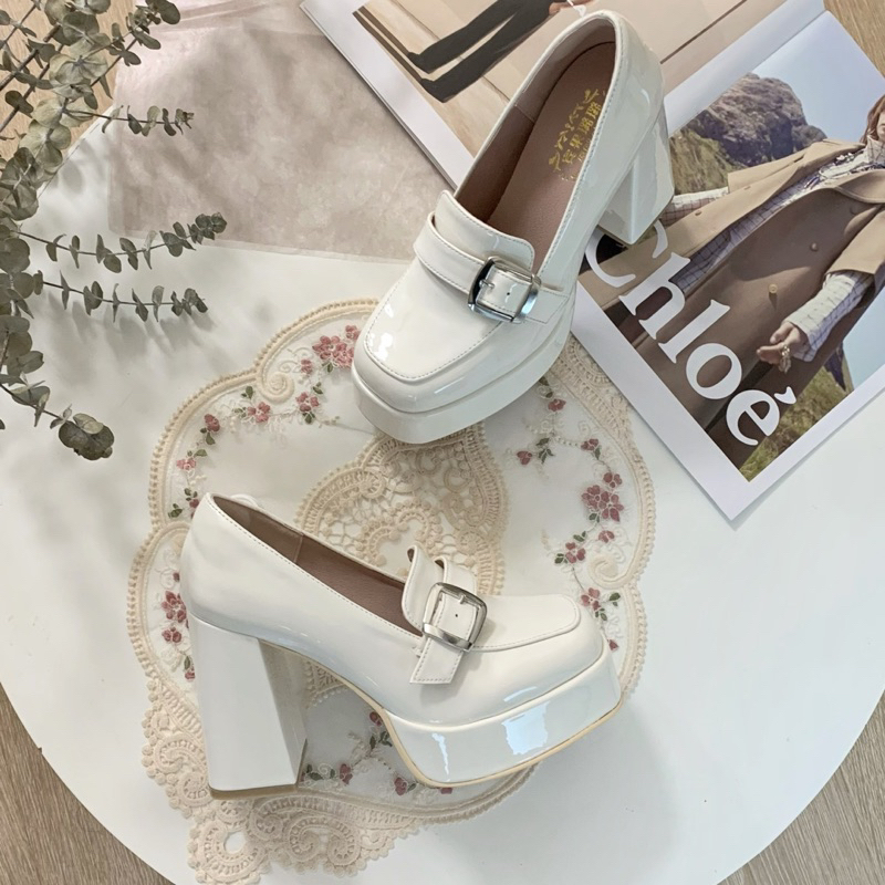 Giày búp bê lolita cao 9cm