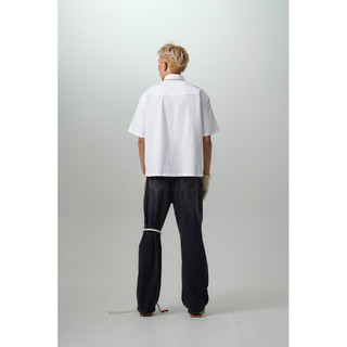 TRIGGER CLUB LINEN WHITE SHIRT