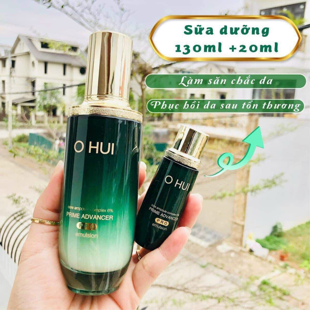 Set Dưỡng Da OHUI PRIME ADVANCER AMPOULE Siêu Căng Bóng. Giúp làn da mịn màng chống lão hoá