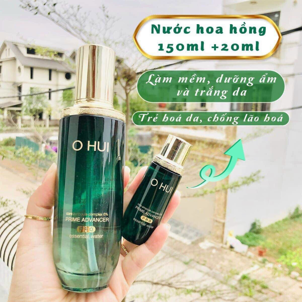 Set Dưỡng Da OHUI PRIME ADVANCER AMPOULE Siêu Căng Bóng. Giúp làn da mịn màng chống lão hoá