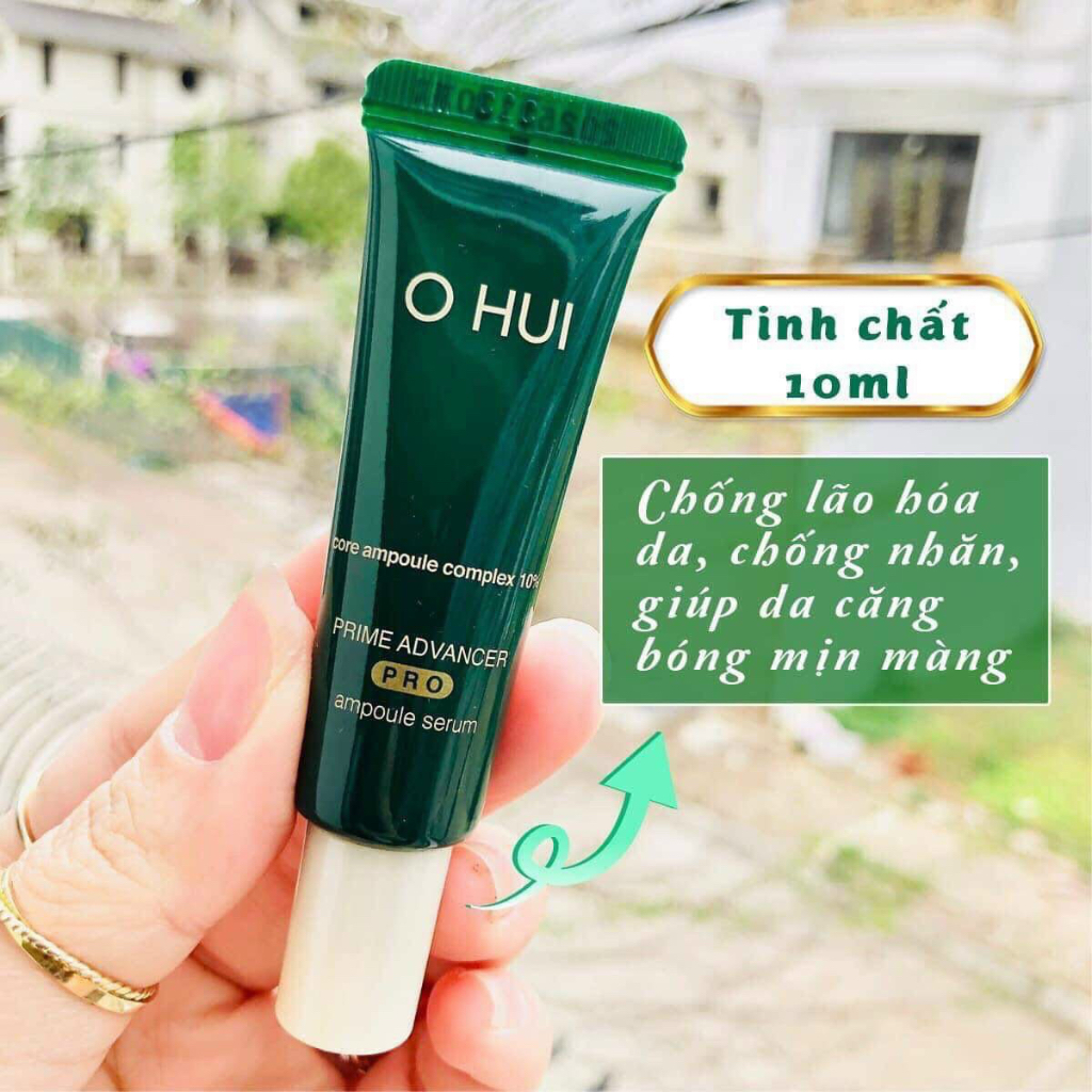 Set Dưỡng Da OHUI PRIME ADVANCER AMPOULE Siêu Căng Bóng. Giúp làn da mịn màng chống lão hoá