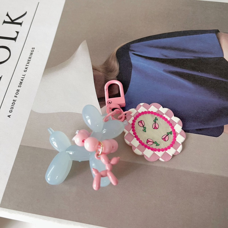 Móc Khoá Hình Cún Dễ Thương A87, Móc Chìa Khoá Ngựa đeo vòng xinh xắn