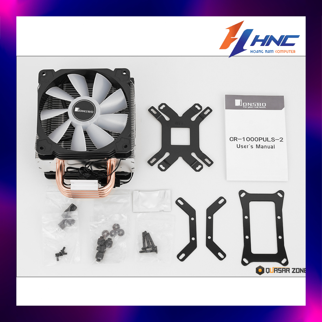 TẢN NHIỆT CPU CR1000 \ CR1200 | LED RGB | TỰ ĐỘNG ĐỔI MÀU
