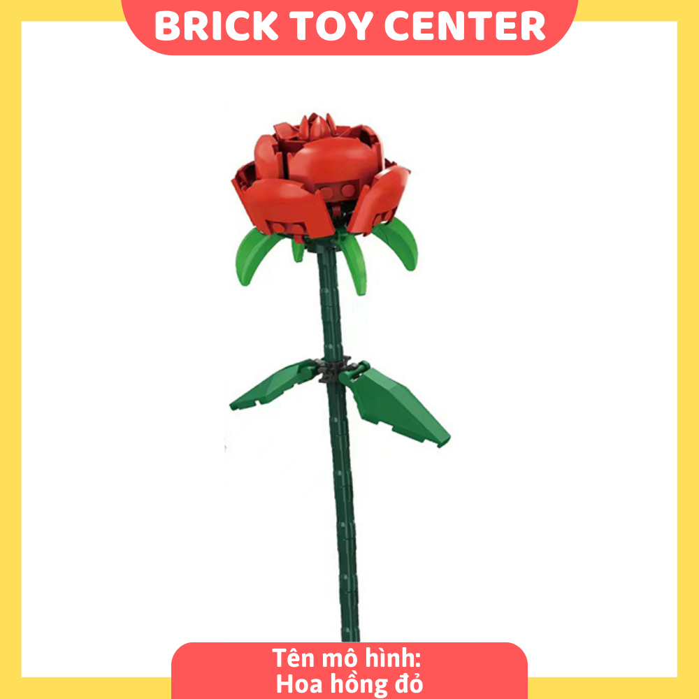 Cành hoa hồng hoa hướng dương hoa tulip nhiều màu sắc decor trang trí nhà cửa quà tặng bạn gái 8/3 20/10