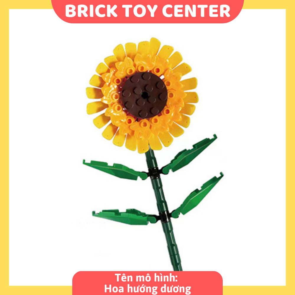 Cành hoa hồng hoa hướng dương hoa tulip nhiều màu sắc decor trang trí nhà cửa quà tặng bạn gái 8/3 20/10