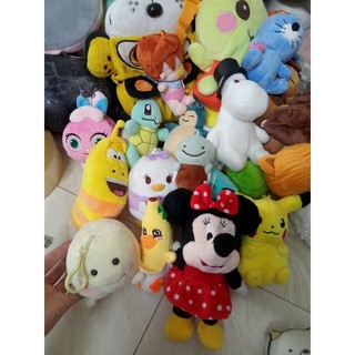 Gấu bông móc khoá nhựa size 7-20cm