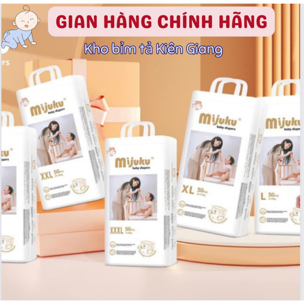 [KIÊN GIANG]100 MIẾNG TẢ MIJUKU M-5XL