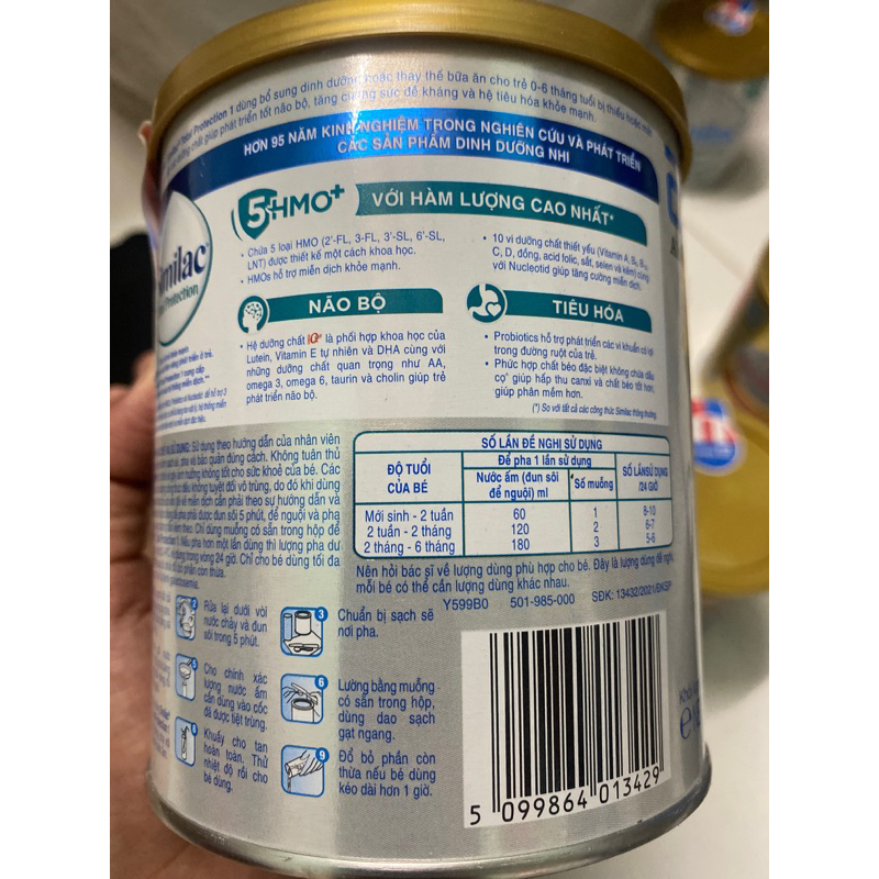 Combo 10 Similac protection 1 400g