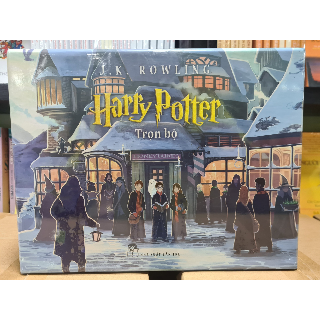 Sách - Boxset Harry Potter Hộp (Trọn Bộ 7 Cuốn) - J.K. Rowling