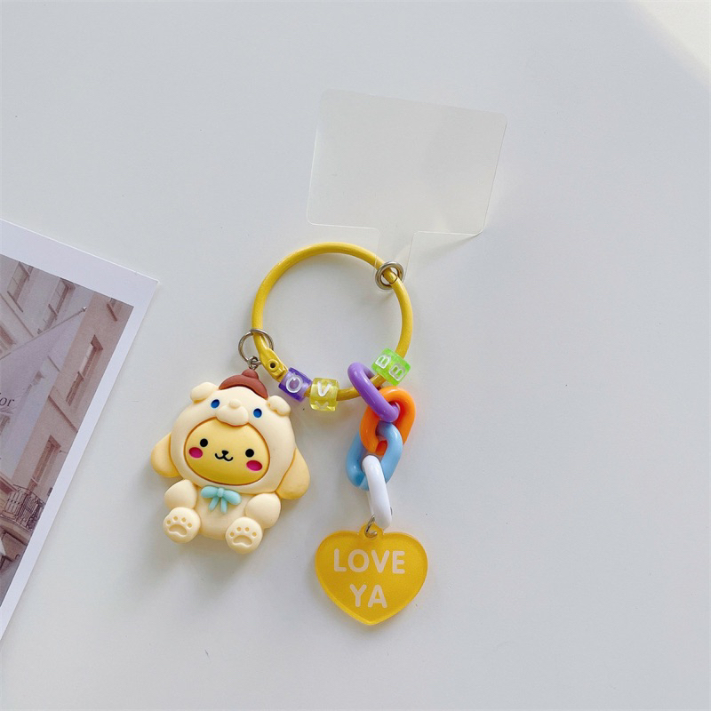 Móc Khoá Cute A76 Nhiều Màu, Móc Chìa Khoá Xe / Ô tô Nhiều Hình Dễ Thương