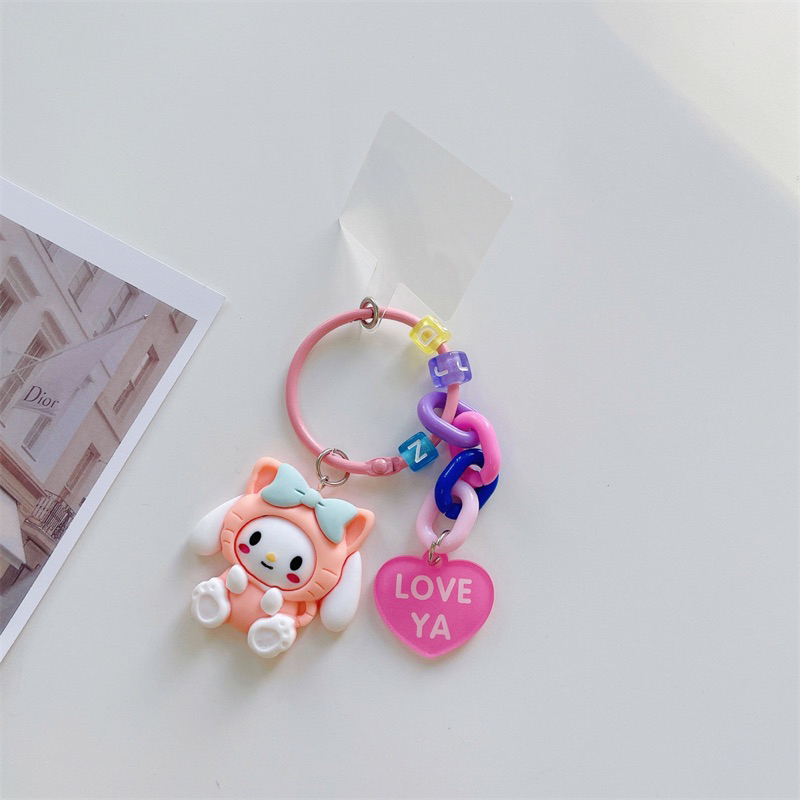 Móc Khoá Cute A76 Nhiều Màu, Móc Chìa Khoá Xe / Ô tô Nhiều Hình Dễ Thương