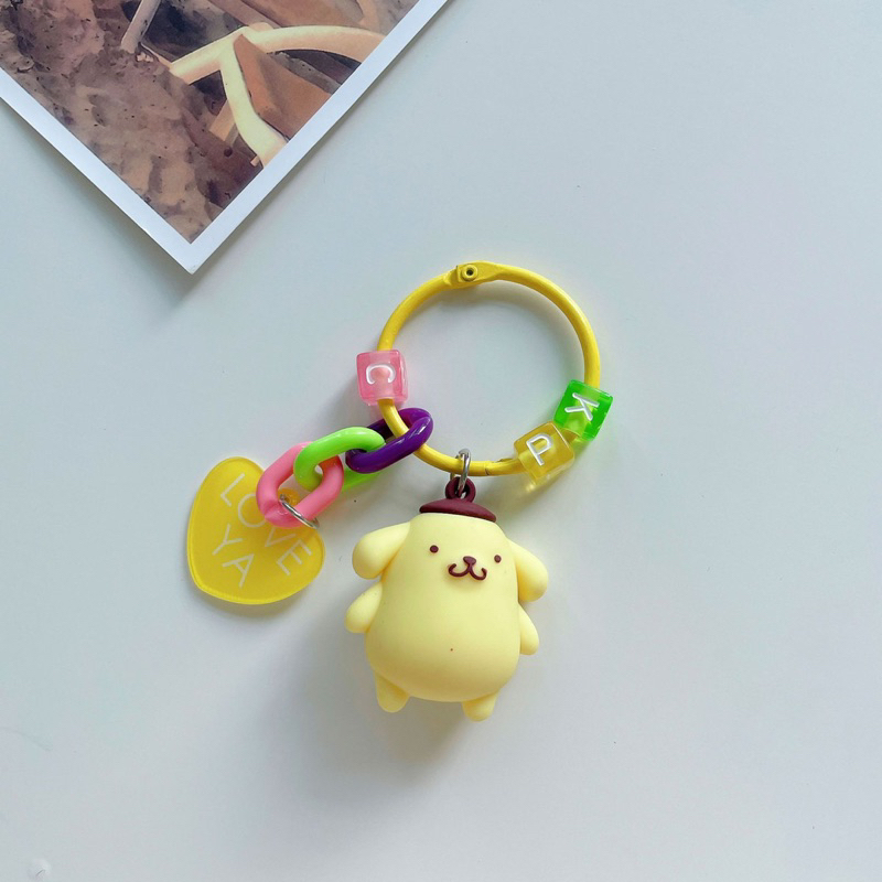 Móc Khoá Cute A76 Nhiều Màu, Móc Chìa Khoá Xe / Ô tô Nhiều Hình Dễ Thương