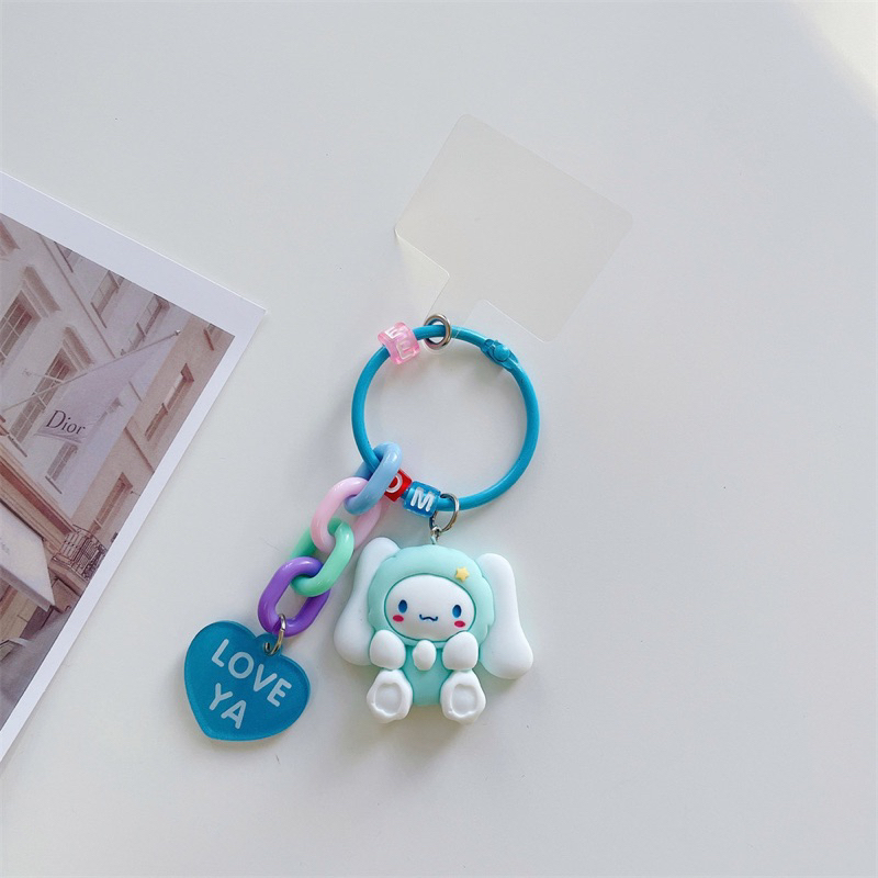 Móc Khoá Cute A76 Nhiều Màu, Móc Chìa Khoá Xe / Ô tô Nhiều Hình Dễ Thương
