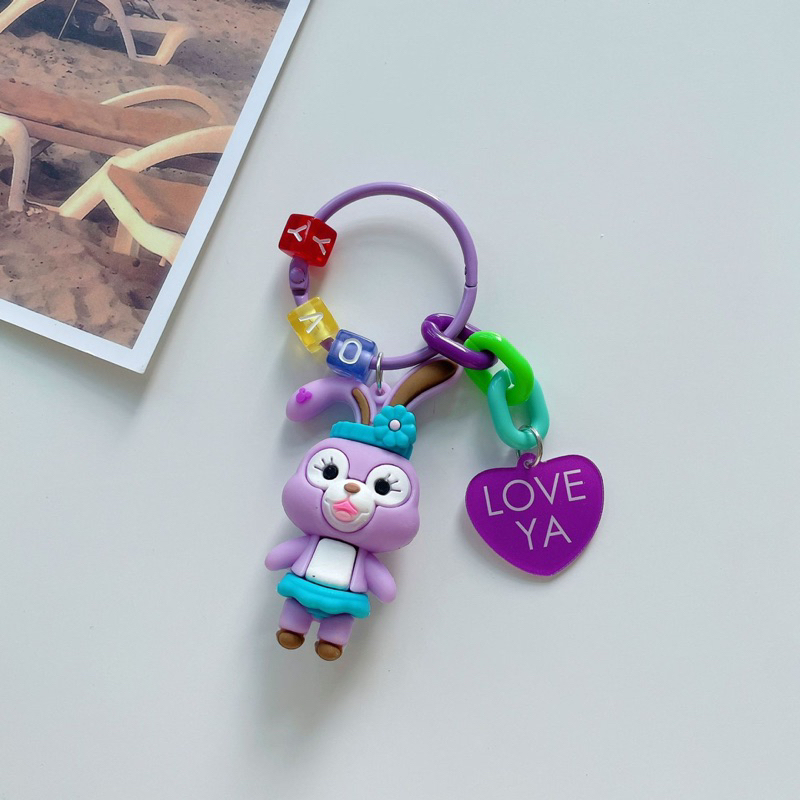 Móc Khoá Cute A76 Nhiều Màu, Móc Chìa Khoá Xe / Ô tô Nhiều Hình Dễ Thương