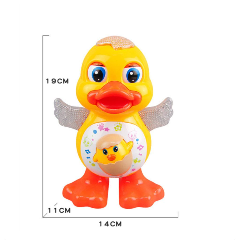 Vịt nhảy múa có nhạc có đèn đồ chơi thông minh cho bé