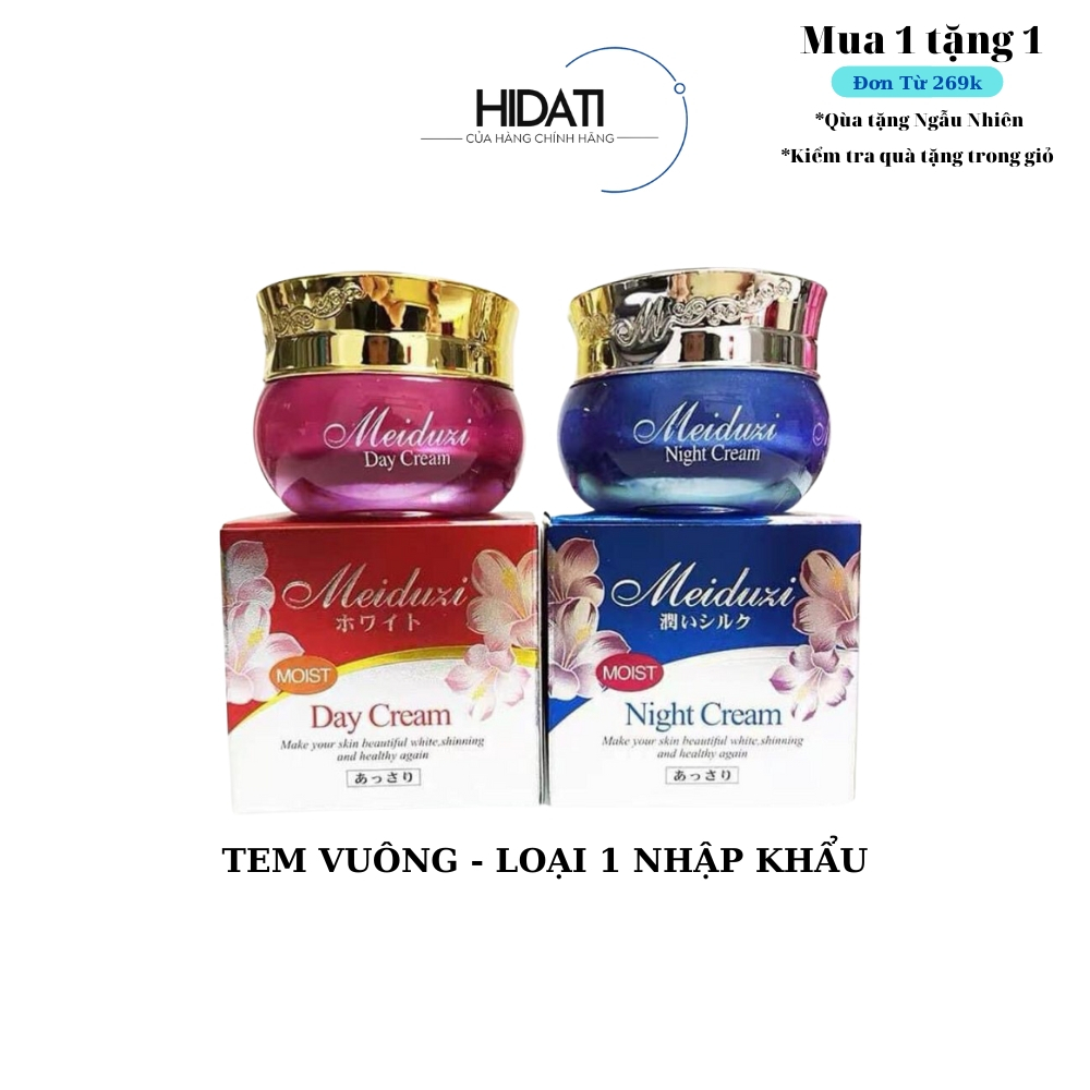 Kem face MEIDUZI Nhật Bản Loại 1 Tem Vuông chính hãng dưỡng ẩm trắng đẹp , mặt giảm thâm mụn tàn nhang