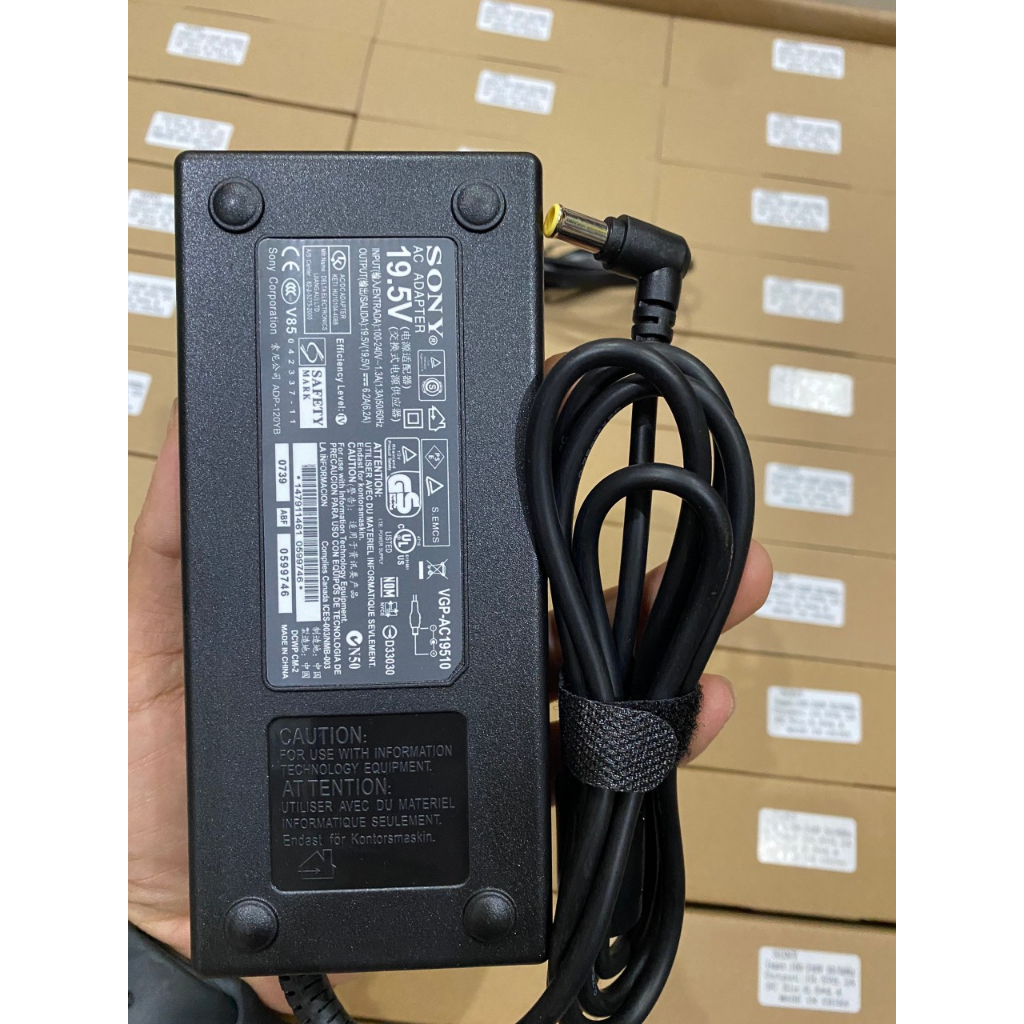 Adapter tivi sony 19.5v 4.7a và 6.2a Hàng zin tặng kèm dây nguồn.