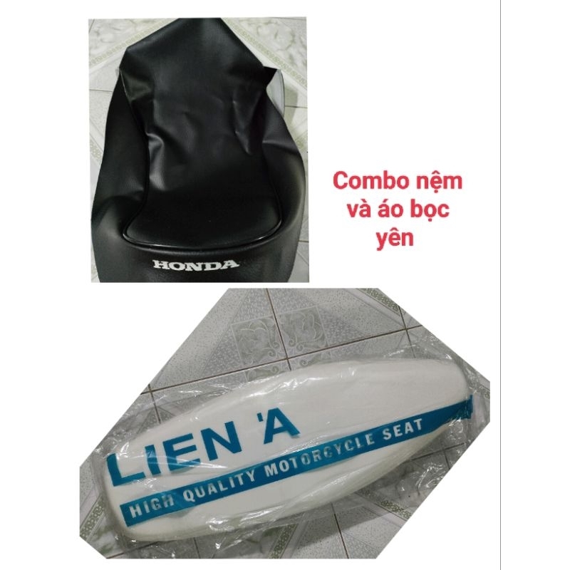 Nệm và áo yên xe Dream Lùn 99 loại tốt form chuẩn zin