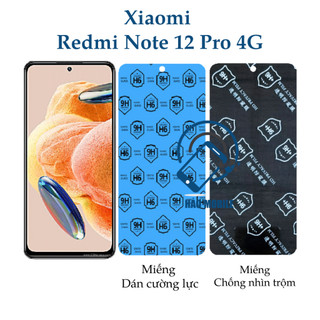 Dán cường lực dẻo nano Xiaomi Redmi Note 12 Pro 4G