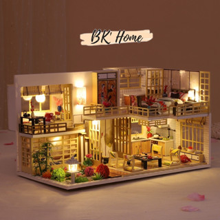  Mô hình nhà búp bê tự làm diy doll house miniature QIAOLEXING mã M030-B 