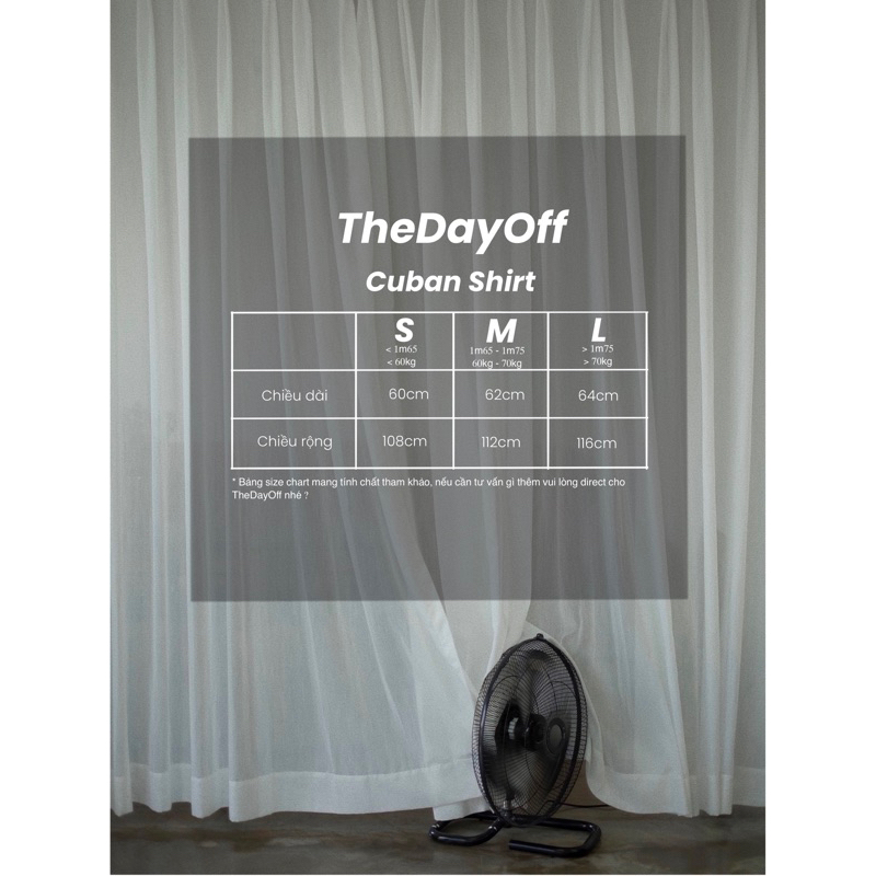 ÁO CUBAN SHIRT / ÁO KHOÁC NGẮN TAY - THEDAYOFF