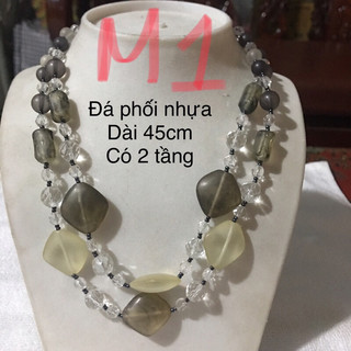 Trang sức si nhật. vòng cổ đá nhiều mẫu ms n3